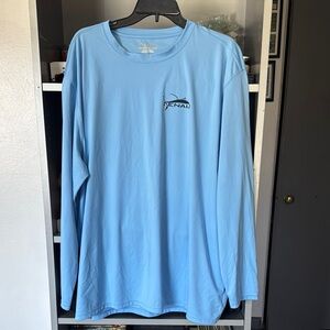 Men's Light Blue Long Sleeve Shirt